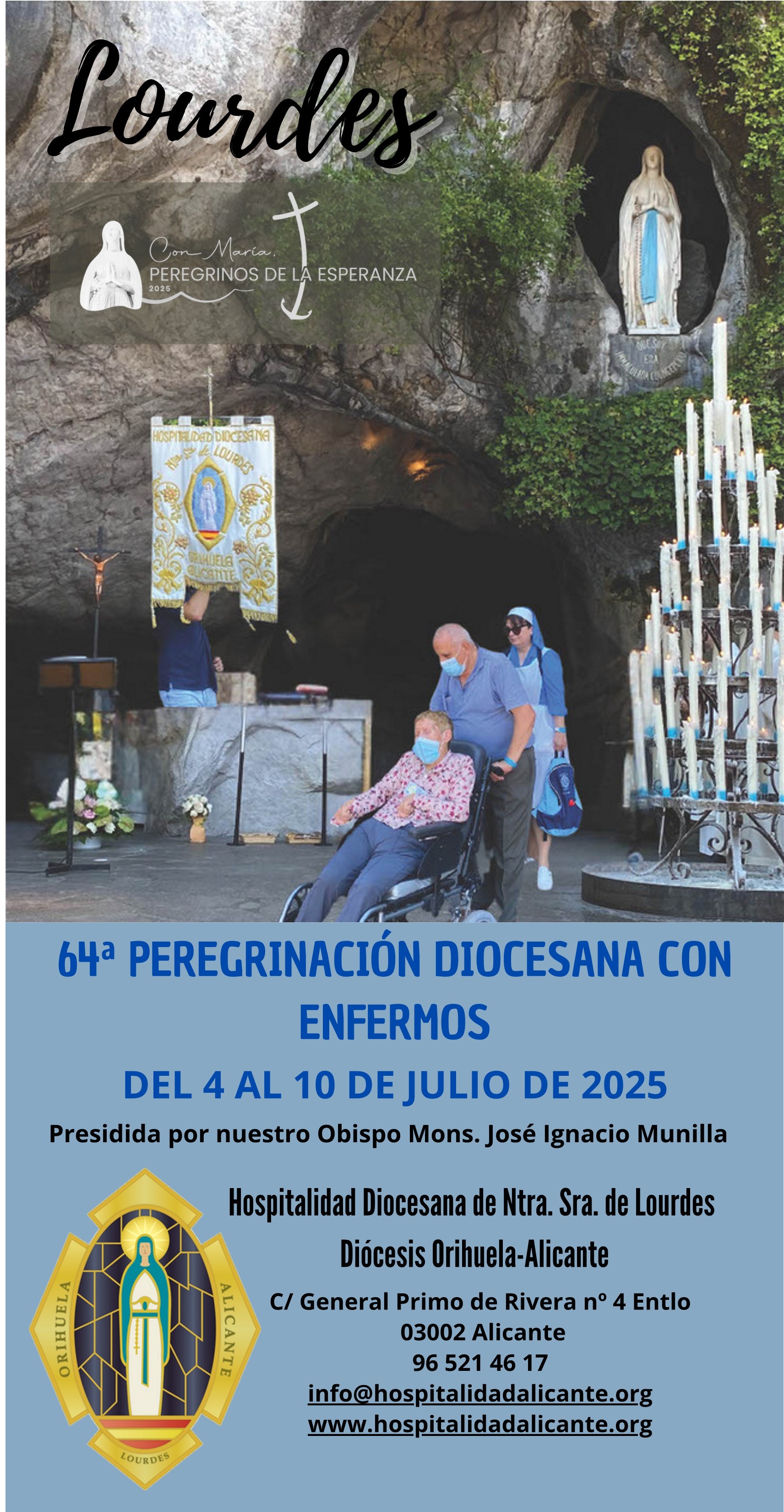 cartel peregrinacion